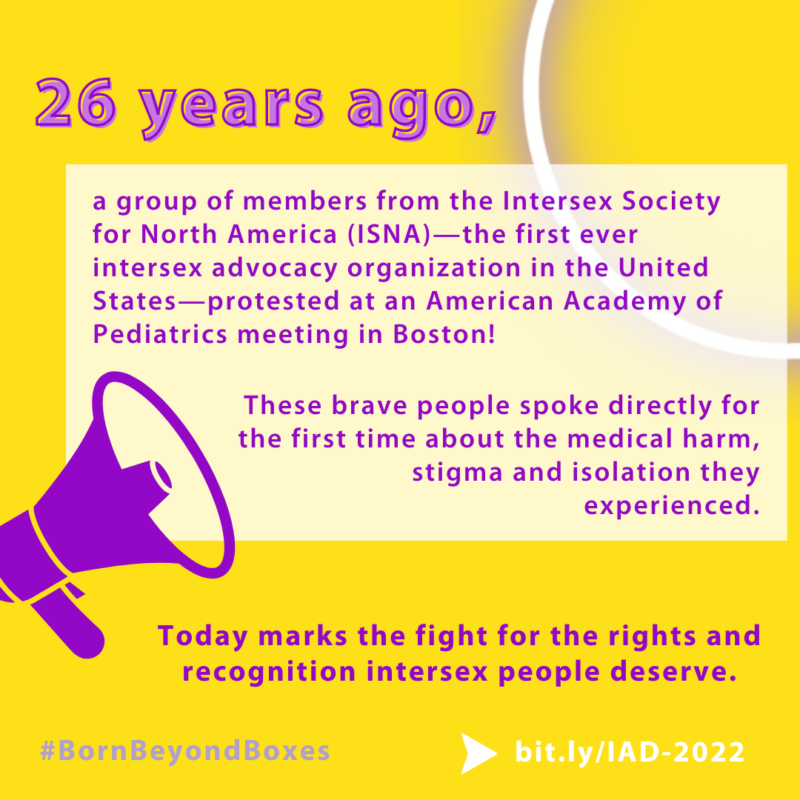 Intersex Awareness Day History And Social Media Resources